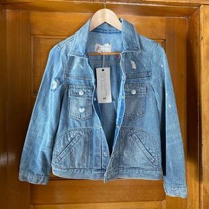 Marc by Marc Jacobs NWT distressed denim jacket